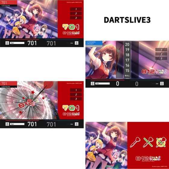 DARTSLIVE 812 Hive Girls 全員集合Ver. Card | AA darts shop