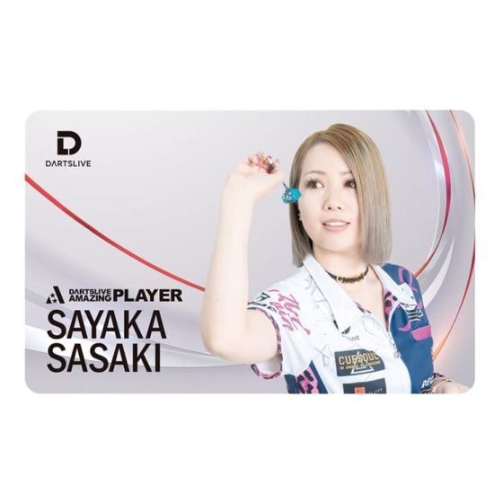 DARTSLIVE PLAYER GOODS V4 佐々木沙綾香(Sayaka Sasaki) Model