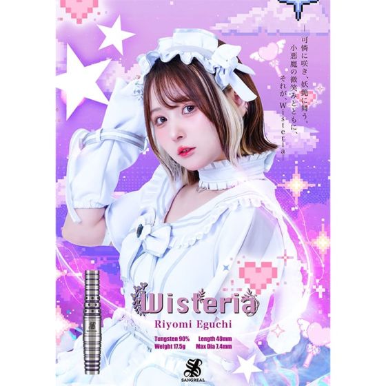 SANGREAL Wisteria 江口梨世美(Riyomi Eguchi) Model [2BA] | AA darts