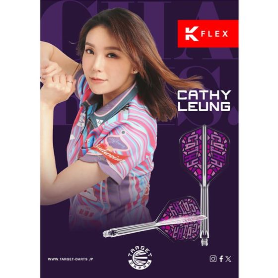工場直売 CHARIS TARGET K-FLEX [Standard Model Leung) 梁雨恩(Cathy ダーツ