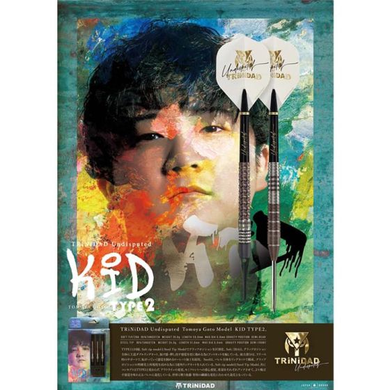 TRiNiDAD Undisputed KID Type 2 後藤智弥(Tomoya Goto) Model [2BA] | AA darts shop