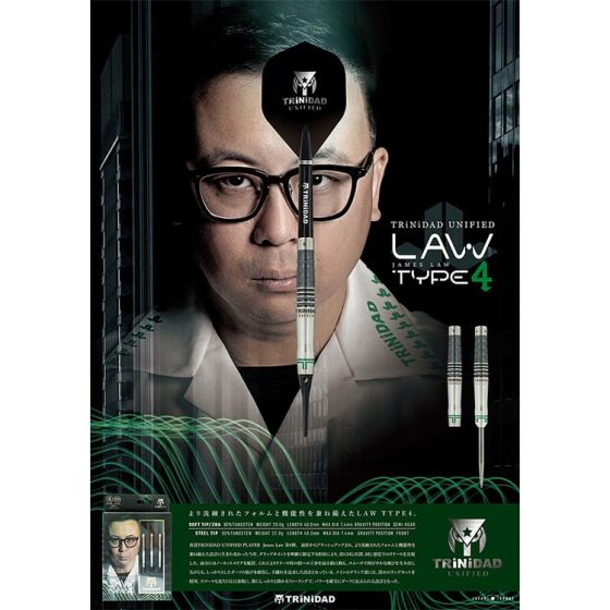 TRiNiDAD UNIFIED LAW Type 4 James Law Model [2BA] | AA darts shop