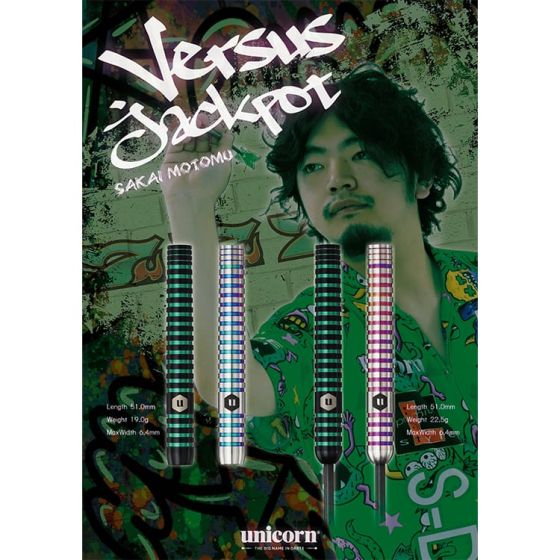 Unicorn Versus Jackpot 酒井素(Motomu Sakai) Model [2BA] | AA darts