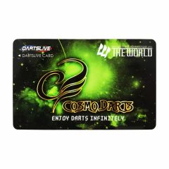 "Limited" Discontinued DARTSLIVE card THE WORLD Cosmo Darts