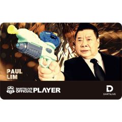 (限定) DARTSLIVE PLAYER GOODS V3 Paul Lim 第三代選手卡片 Card