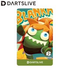 (限定) DARTSLIVE 快打旋風 6 Blanka 卡片 Card