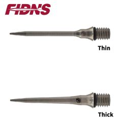 FIDNS Stainless Steel Pro Conversion Point 30mm Thick/Thin 硬鏢針 [2BA]
