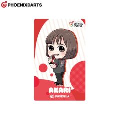 (限定) PHOENicA 2025 PHOENIXDARTS Official Player 大城明香利 (Akari Oshiro) Q版鳳凰卡片 Card