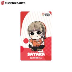 (限定) PHOENicA 2025 PHOENIXDARTS Official Player 阿嘉紗香 (Sayaka Aka) Q版鳳凰卡片 Card