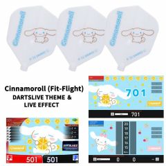 "限定" Fit Flight Sanrio 三麗鷗 characters Flight with DARTSLIVE 桌布 ＆ LIVE EFFECT - Cinnamoroll