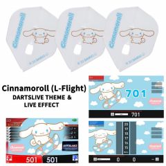 "限定" Flight-L Sanrio 三麗鷗 characters Flight with DARTSLIVE 桌布 ＆ LIVE EFFECT - Cinnamoroll